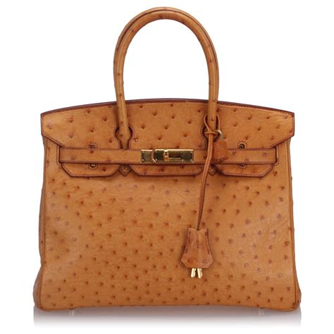 cuir d'autruche hermes|Hermès.